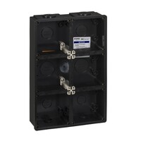 IP66 Clipsal 56 Series - Mounting Back Box - 6 Gang - Grey - 56E6-GY 