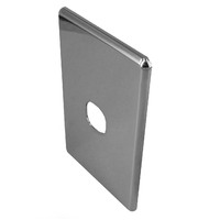 Clipsal SC2031CCH Slimline SC Series One Gang Light Switch Cover Chrome finish