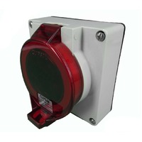 Clipsal 56SO432/3LE 32 Amp 3 Pin and Earth IEC Socket Outlet Less Enclosure IP66