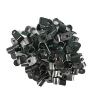 NP9.5SB 9.5mm Nylon P Clip Black — Pack of 100