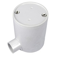 20mm 1 Way Deep Electrical Conduit Junction Boxes