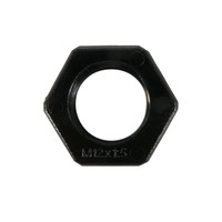 Conduit Lock Nut Nylon 12mm thread Black