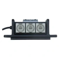 5 Pin 32A Power Distribution Board Lite - Black