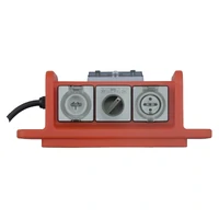 5 Pin 32A Power Distribution Board Lite - Daisy Chain 32A, Orange