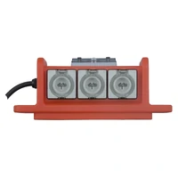 5 Pin 32A Power Distribution Board Lite - Orange