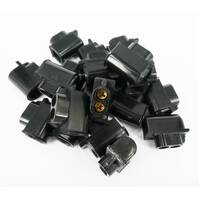 Cable Connectors 2 Screw Black Pack of 20