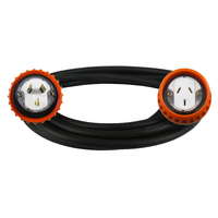 Extension Lead 3 Pin Flat 10 Amp 240V