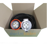 20 Amp Extension Lead 3 Phase 4 Pin 5 Metres