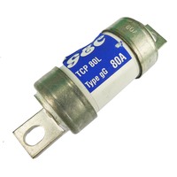 Fuse 80 Amp GEC Bolted Offset Tag 111mm Type gG