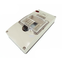 GEN3 1-4 Pole Circuit Breaker Cover with Red Neon Indicator - No Base