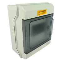 GEN3 DB6-IP65 6 Way Pole Weatherproof Switchboard Load Centre RCBO MCB Din Rail IP65