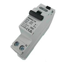 GEN3 Double Pole Safety Switch RCBO 10 Amp 6kA Single Module RCD/MCB