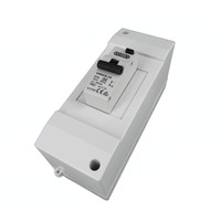 Safety Switch Caravan RV Double Pole 10 Amp 1 Mod RCD/MCB With Cover