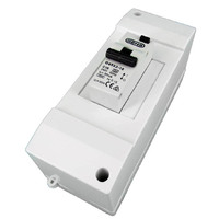 Safety Switch Caravan RV Double Pole 16 Amp 1 Mod RCD/MCB With Cover