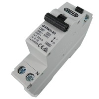 Safety Switch True Double Pole RCBO 20 Amp 4.5kA Single Module 20A RCD/MCB