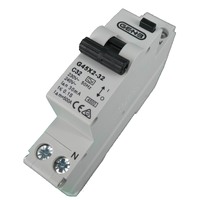 Safety Switch True Double Pole RCBO 32 Amp 4.5kA Single Module 32A RCD/MCB