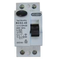 GEN3 RCD2-40A 2 Pole 40 Amp Safety Switch RCD/MCB 30mA