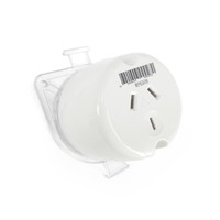GEN3 Single Surface Socket Outlet 3 Pin Flat 10 Amp 240V