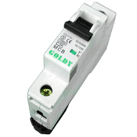 Miniature Circuit Breaker 25 Amp Single Pole 10kA Rating Goldy