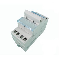 Hager SFT240 2 Pole 40A Din Rail Caravan RV Motorhome Changeover Switch 1-0-2