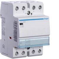 Hager ESC440 40A 4 Pole 4NO Contactor