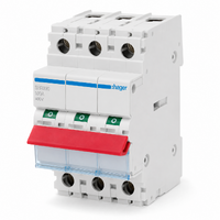 Hager SBR390 100 Amps 3 Pole Modular Load-break / Isolating Switch