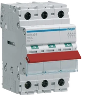 Hager SBR390 100 Amps 3 Pole Modular Load-break / Isolating Switch