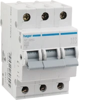 Hager NT325C 25 Amps 3 Pole MCB Circuit Breaker 10kA