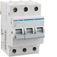 Hager NT340C 40 Amps 3 Pole MCB Circuit Breaker 10kA