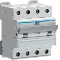 Hager ADM420T 20 Amps 4 Pole RCBO Safety Switch 6kA