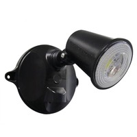 Housewatch 55-138 Single LED 10W Spotlight Black