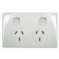 HPM EXCEL Legrand ED777WE Double Power Point GPO