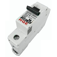 Circuit Breaker 63 Amp Single Pole 6kA Rating HQE