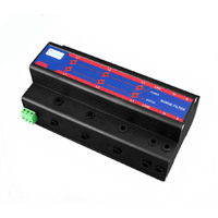 LEPS ENETEC DSF320-40MA 20A Three Phase Din Rail Surge Filter with Alarm