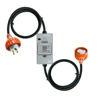 Power Meter Lead 3 Pin Flat 10 Amp 240V