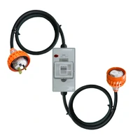 Power Meter Lead 3 Pin Flat 15 Amp 240V