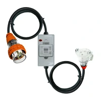 Power Meter Lead 3 Pin Round 32 Amp 240V