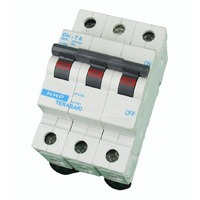 NHP T6-C32 3 Pole 32 Amp 6kA Miniature Circuit Breaker