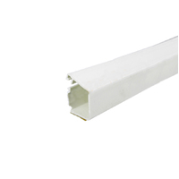 Adhesive Backed Cable Duct 15mmW x 15mmH 2 x 2 Metres