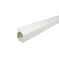 Adhesive Backed Cable Duct 17mmW x 17mmH 2 Metre Length