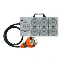 Power Board 5 Pin 20A to 3 Pin 10A RCBO Protected