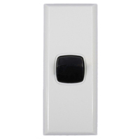 AS1/ELV Powerclip 1 Gang ARCHITRAVE Light Switch Extra Low Voltage 12-24V