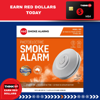 Red Smoke R10 10 Year Battery Stand-Alone Smoke Alarm