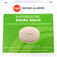 Red Smoke R10RF 10 Year RF Wireless Smoke Alarm