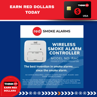 Red Smoke RAC Smoke Alarm Controller RF Wireless