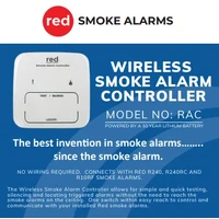 Red Smoke RAC Smoke Alarm Controller RF Wireless