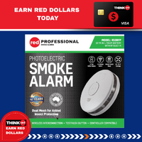 Red Smoke Professional R10RFP 10 Year RF Wireless Smoke Alarm