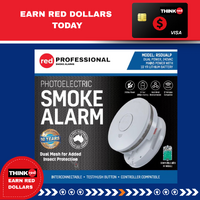 Red Smoke Professional  RSDUALP Dual Power Alarm 240v or 10YR Lithium Battery