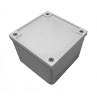 Adaptable Weatherproof Electrical Junction Box 108mm x 108mm x 76mm IP66/IP55