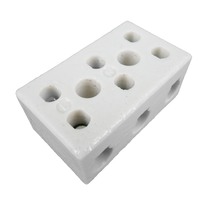 3 Way Porcelain Ceramic Terminal Block